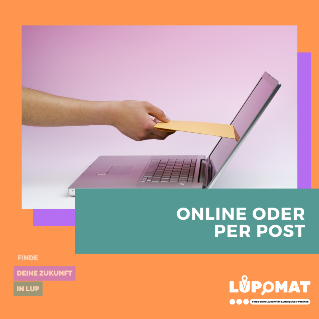 Bewerbung absenden